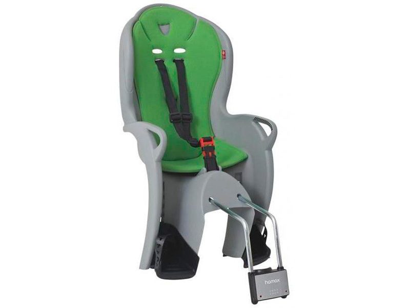 

Велокресло Hamax Kiss Medium Grey-Green HAM551044, Kiss Medium