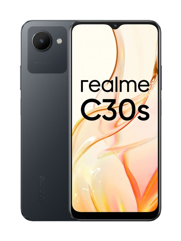 Сотовый телефон Realme C30s 4/64Gb LTE Black