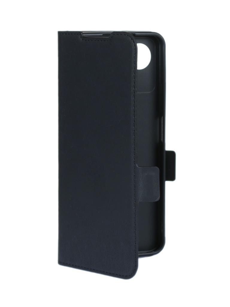 

Чехол DF для Realme C30s Black rmFlip-35, Realme C30s