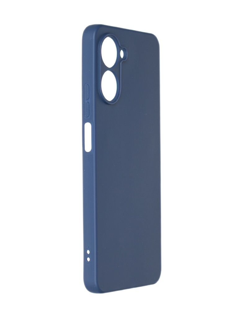 

Чехол DF для Realme 10 Pro (5G) Silicone Blue rmCase-28, Realme 10 Pro