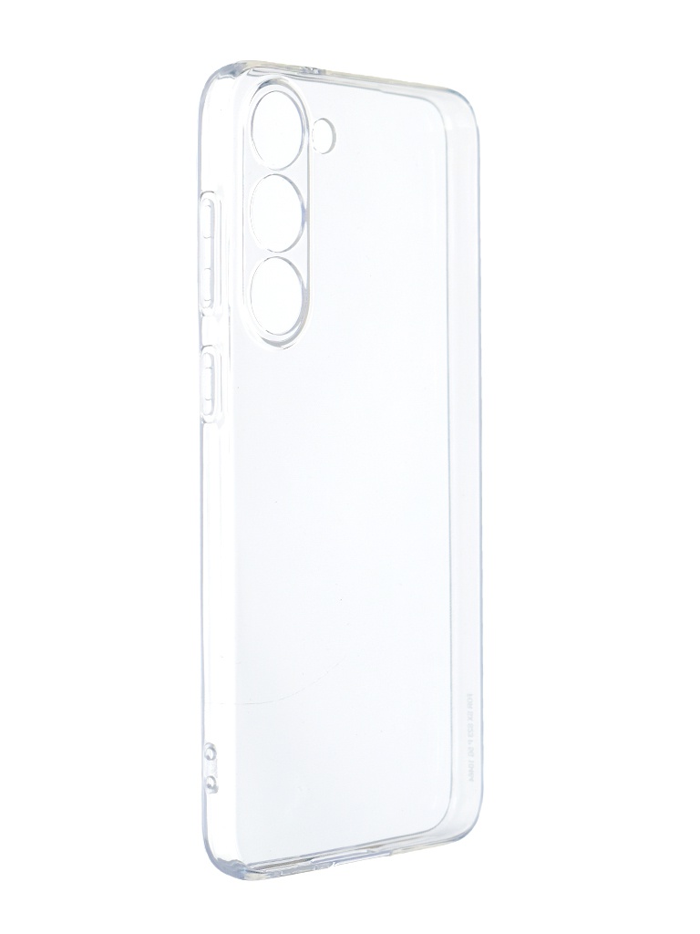 цена Чехол DF для Samsung Galaxy S23+ Super Slim Silicone sCase-156