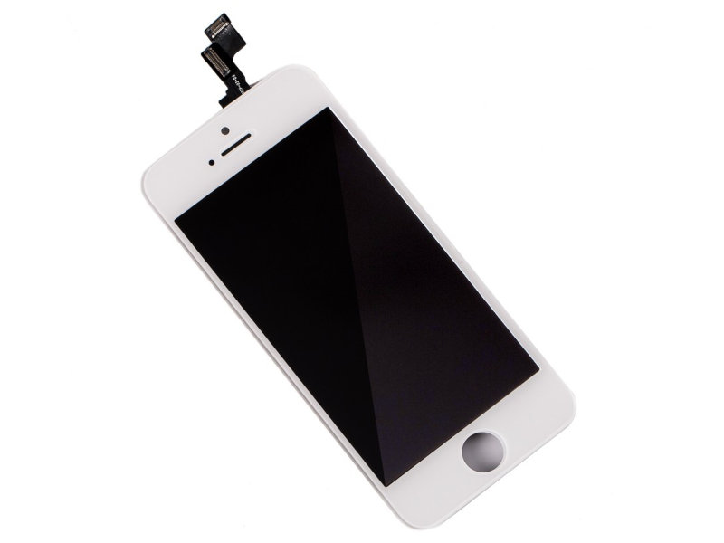 Дисплей Vbparts для APPLE iPhone 5S в сборе с тачскрином AAA White 075635 дисплей vbparts rocknparts для apple iphone se в сборе с тачскрином black 470201 075633