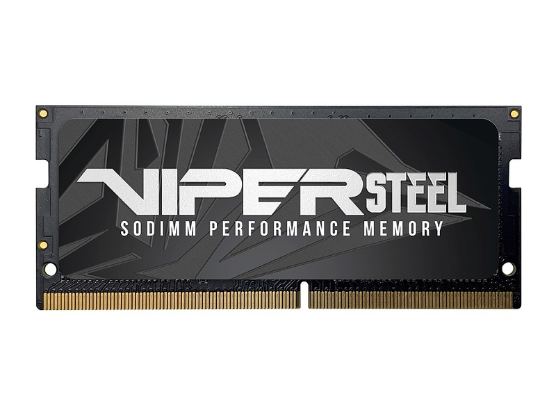 Модуль памяти Patriot Memory Viper Steel DDR4 SO-DIMM 3200Mhz PC4-25600 CL40 16Gb PVS416G320C8S patriot viper steel 2x16gb ddr4 pc4 25600 pvs432g320c6k