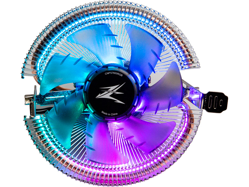 Кулер Zalman Cooler CNPS7600 RGB (Intel LGA1700/1200/1151/1150/1155/1156/775 / AMD AM4/A3) кулер zalman cooler cnps10x performa white intel lga1200 1151 1151 v2 1150 1155 2066 2011 3 2011 1156 amd am5 am4