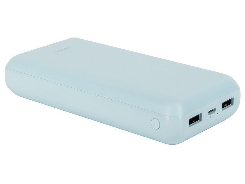 

Внешний аккумулятор Perfeo Power Bank Color Vibe 20000mAh Blue PF_D0170, Color Vibe