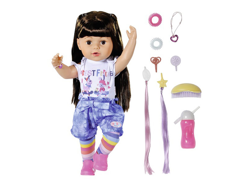 

Кукла Zapf Creation Baby Born Сестричка 2022 Брюнетка 830-352, 830-352