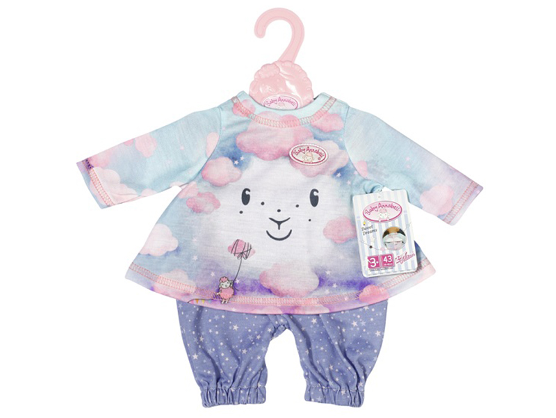 фото Одежда для куклы zapf creation baby annabell для сладких снов 703-199
