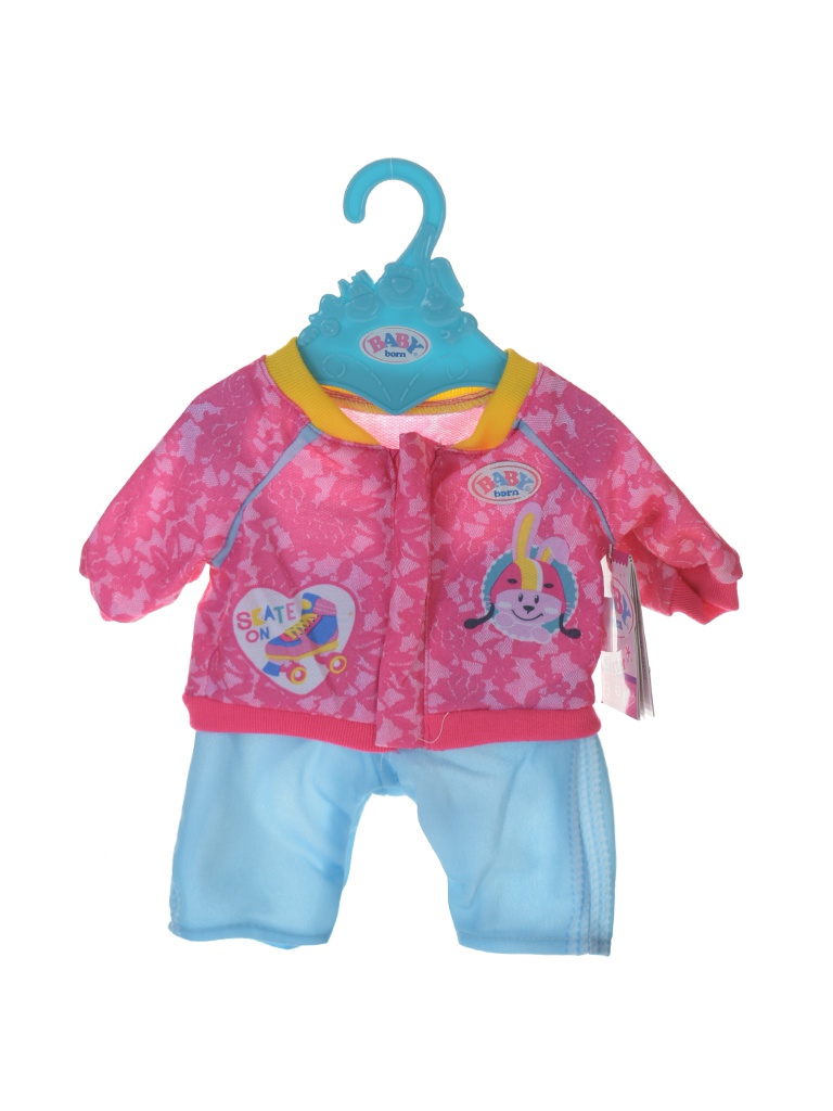 фото Одежда для куклы zapf creation baby born повседневный костюмчик 828-212