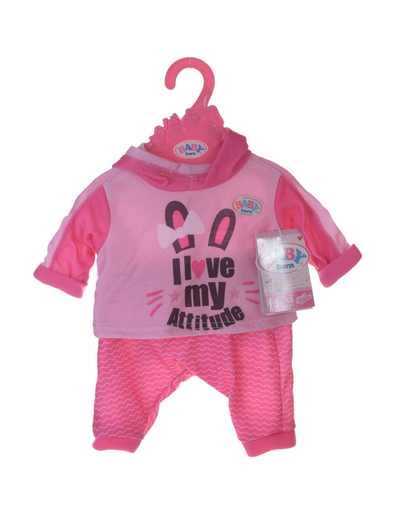 фото Одежда для куклы zapf creation baby born спортивный костюмчик 830-109