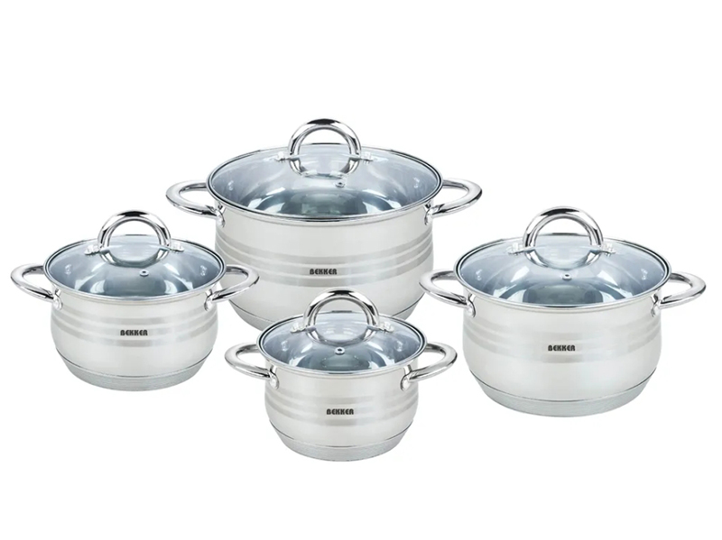 

Набор Bekker De Luxe 8 предметов BK-1455, De Luxe BK-1455