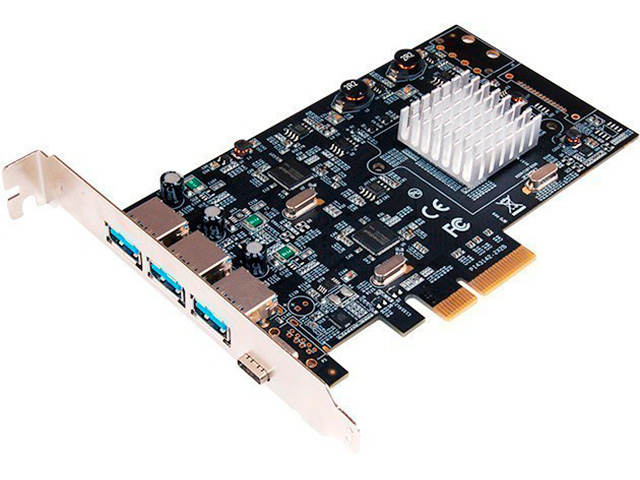 Контроллер ST-Lab PCI-E x1 U-1850 контроллер плата расширения для пк st lab f 301 pci e x1