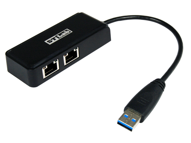 фото Сетевая карта st-lab usb-a - rj45 u-990