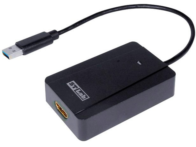аксессуар st lab usb lpt 25f u 370 Аксессуар ST-Lab USB-A - HDMI U-1510