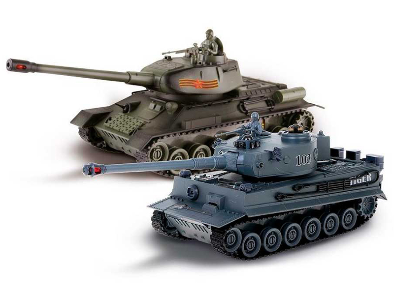 Радиоуправляемая игрушка Crossbot Танковый бой Т-34 - Tiger 870623
