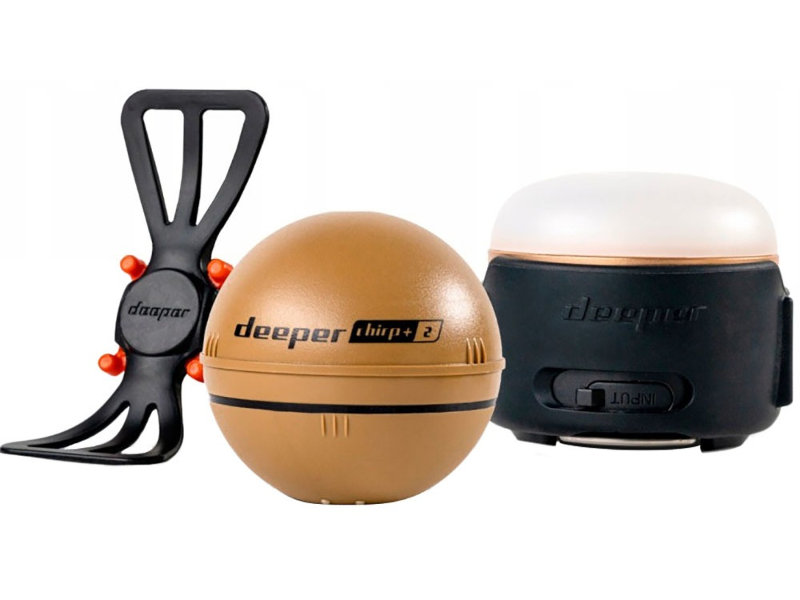 фото Эхолот deeper smart sonar chirp+ 2.0 trophy bundle dp4h10s102