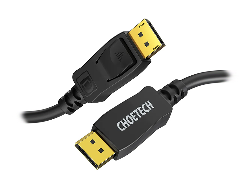 фото Аксессуар choetech displayport - displayport 2m xdd01-bk