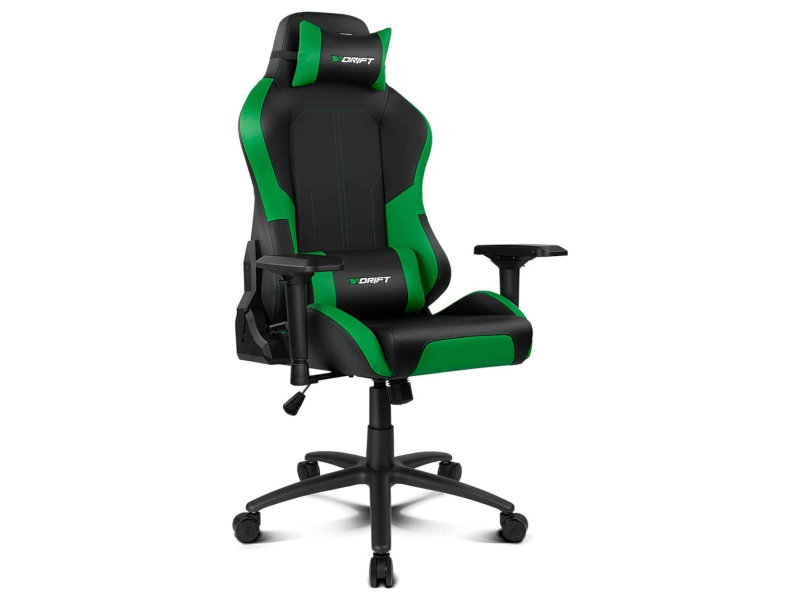 фото Компьютерное кресло drift dr250 pu leather black-green