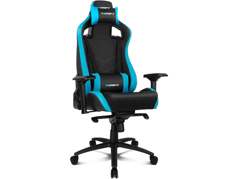 фото Компьютерное кресло drift dr500 pu leather black-blue