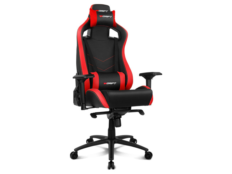фото Компьютерное кресло drift dr500 pu leather black-red