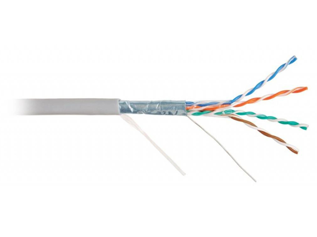 Сетевой кабель Ripo FTP 4 cat.5e 24AWG CCA 25m 001-122002/25