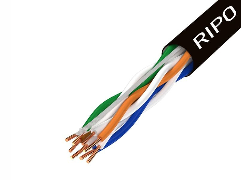 

Сетевой кабель Ripo UTP 4 cat.5e 24AWG Cu Outdoor 25m 001-112011/25, 001-112011/25