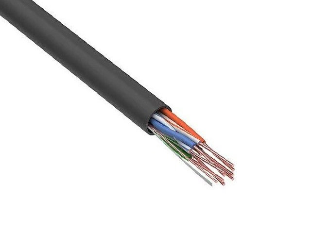 Сетевой кабель ProConnect U/UTP cat 5e PE / 4PR / 24AWG / Outdoor / Solid 305m Black 01-0054
