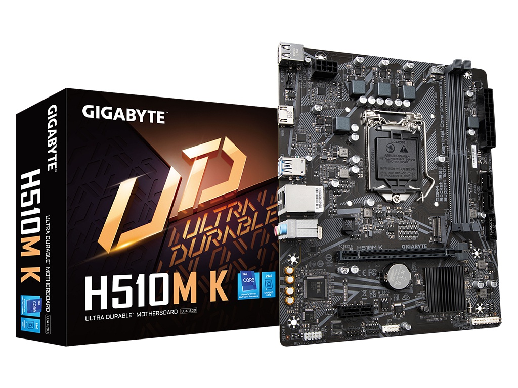 фото Материнская плата gigabyte h510m k