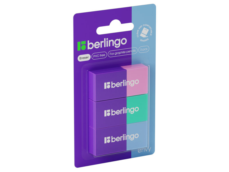 

Ластик Berlingo Envy 3шт BLc_00770_3, BLc_00770_3