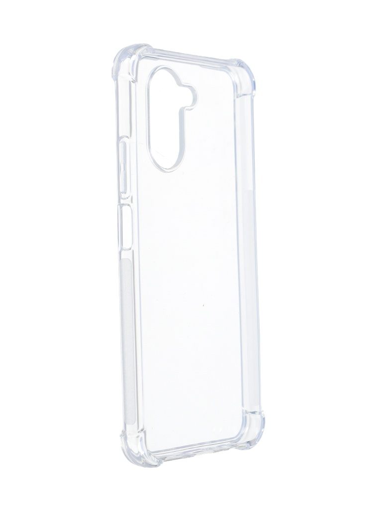 фото Чехол broscorp для realme c33 transparent rm-c33-hard-tpu-transparent