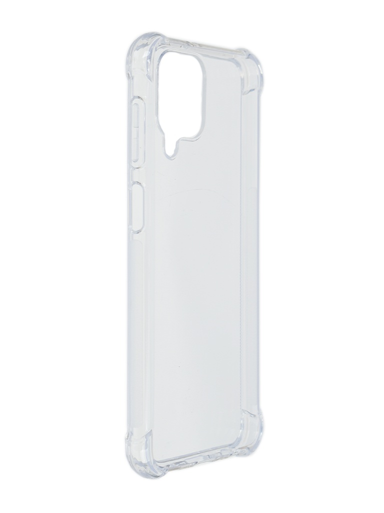 цена Чехол противоударный Brosco для Samsung Galaxy M33 с защитой камер Silicone Transparent SS-M33-HARD-TPU-TRANSPARENT