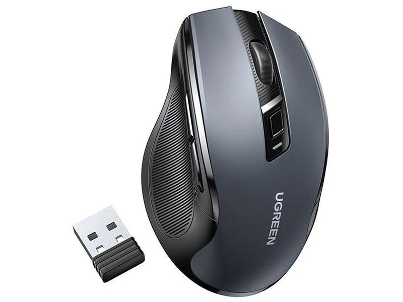 

Мышь Ugreen MU006 Ergonomic Wireless Black 15063, MU006