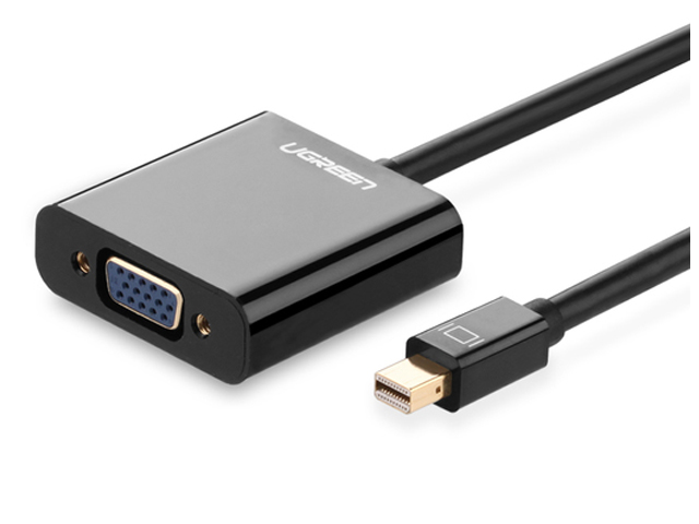 

Аксессуар Ugreen MD113 Mini DisplayPort - VGA Black 10459, MD113