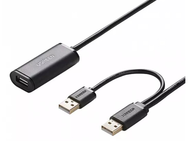 

Аксессуар Ugreen US137 USB 2.0 10m Black 20214, US137