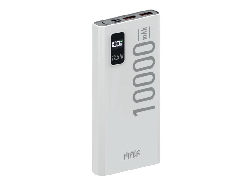 Внешний аккумулятор Hiper Power Bank EP 10000 10000mAh White