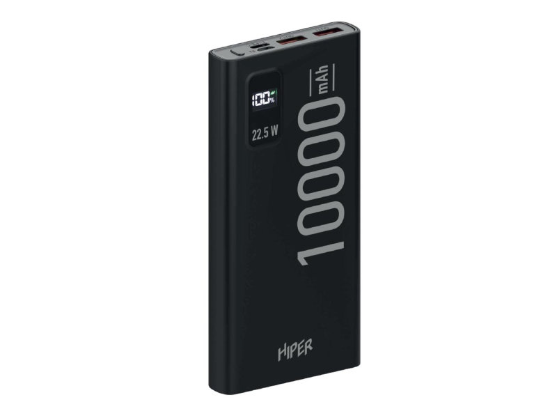 

Внешний аккумулятор Hiper Power Bank EP 10000 10000mAh Black, EP 10000