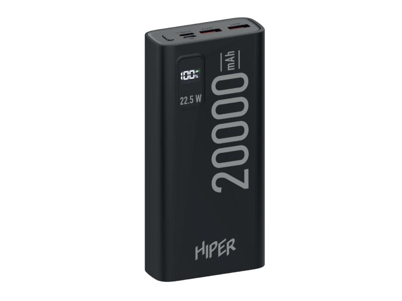 Внешний аккумулятор Hiper Power Bank EP 20000 20000mAh Black