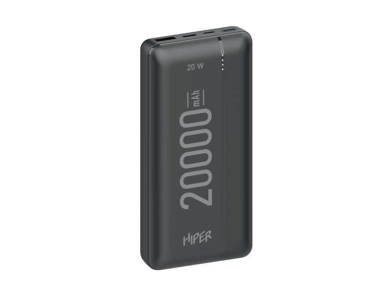 

Внешний аккумулятор Hiper Power Bank MX Pro 20000 20000mAh Black, MX Pro 20000