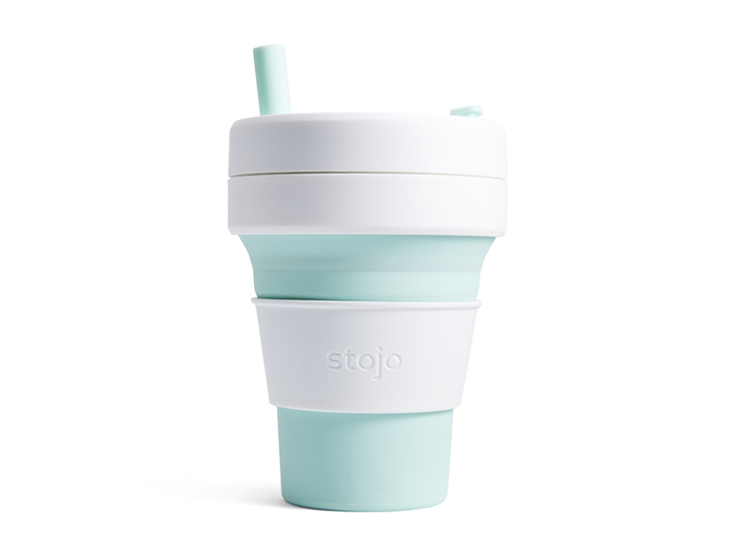 фото Складной стакан stojo 470ml mint s2-mnt