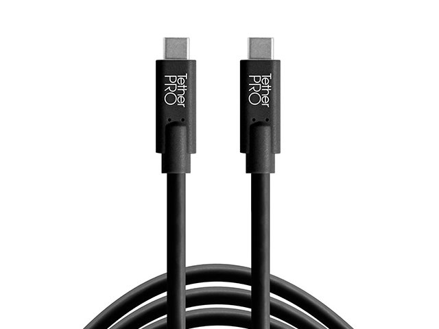 

Аксессуар Tether Tools TetherPro USB-C - USB-C 3m Black CUC10-BLK, CUC10-BLK