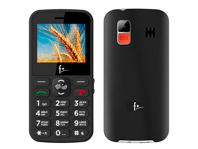 Сотовый телефон F+ Ezzy 5 Black цена и фото
