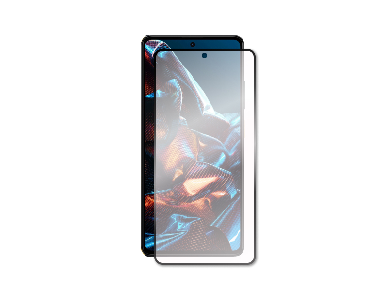 

Защитное стекло BoraSCO для Poco X5 Pro Full Glue Black Frame 71419, Poco X5 Pro