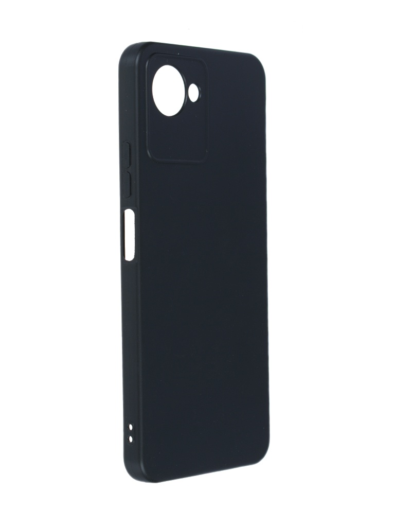 

Чехол BoraSCO для Realme C30 / C30s Silicone Matte Black 71260, Realme C30 / C30s