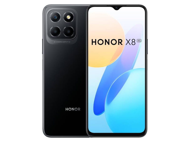 Сотовый телефон Honor X8 5G 6/128Gb VNE-N41 Midnight Black