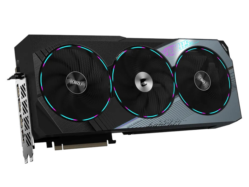  GigaByte Aorus GeForce RTX 4070 Ti Master 12G 2610MHz PCI-E 4.0 12288Mb 21000Mhz 192-bit 3xDP HDMI GV-N407TAORUS M-12GD