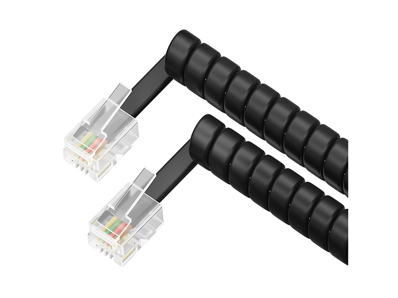 

Сетевой кабель GCR RJ9 4P4C 10m Black GCR-50967, GCR-50967