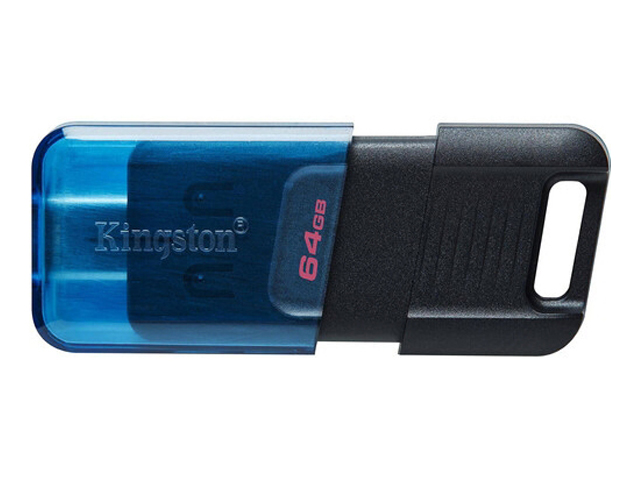 USB Flash Drive 64Gb - Kingston DataTraveler 80M DT80M/64GB usb flash drive 64gb kingston datatraveler microduo 3c dtduo3cg3 64gb