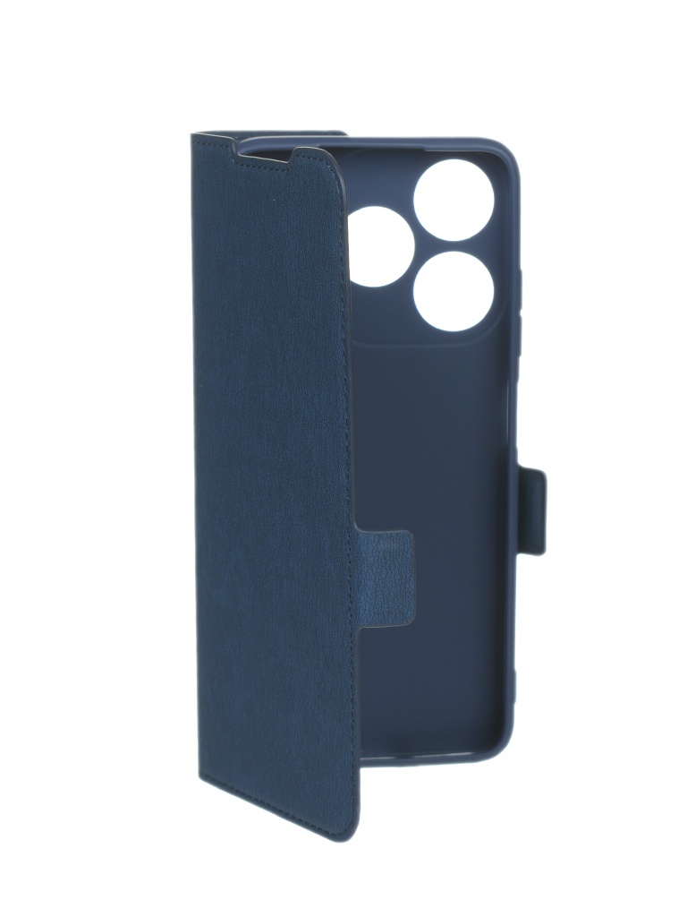 

Чехол DF для Tecno Spark 10 / 10C Blue tFlip-24, Tecno Spark 10 / 10C