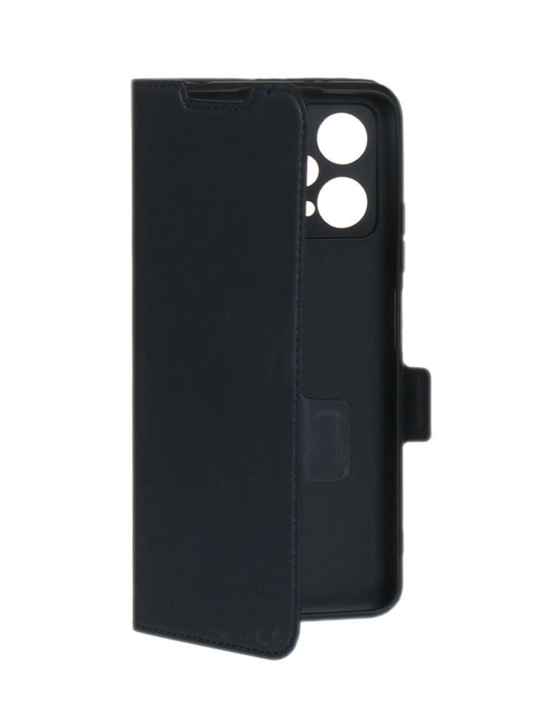 Чехол DF для Poco X5 (5G) / Xiaomi Redmi Note 12 (5G) Black poFlip-14 чехол на xiaomi poco m5 розовые и фиолетовые филаки