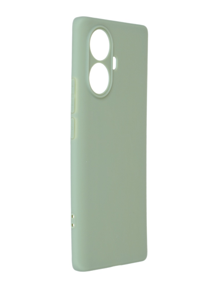 

Чехол DF Realme 10 Pro+ (5G) Silicone Light Green rmCase-29, Realme 10 Pro+ (5G)