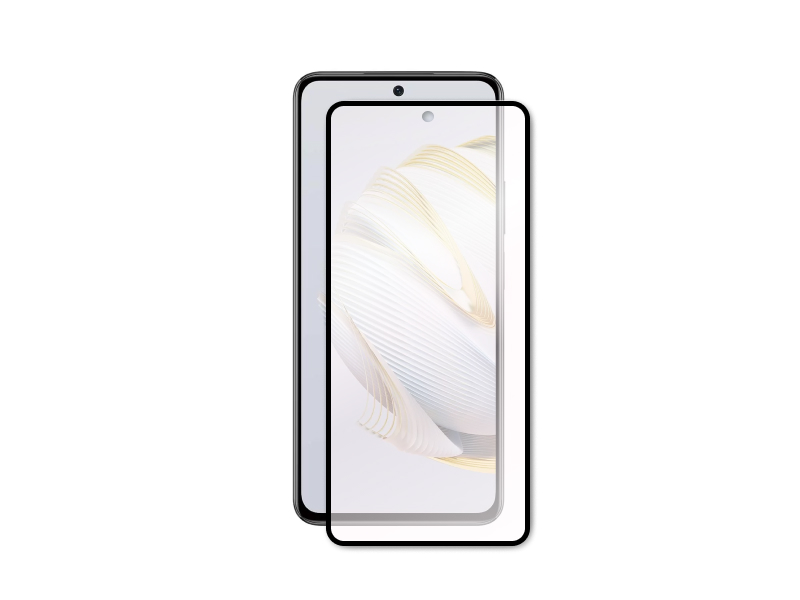

Закаленное стекло DF для Huawei Nova 10 SE Full Screen + Full Glue Black Frame hwColor-142, для Huawei Nova 10 SE